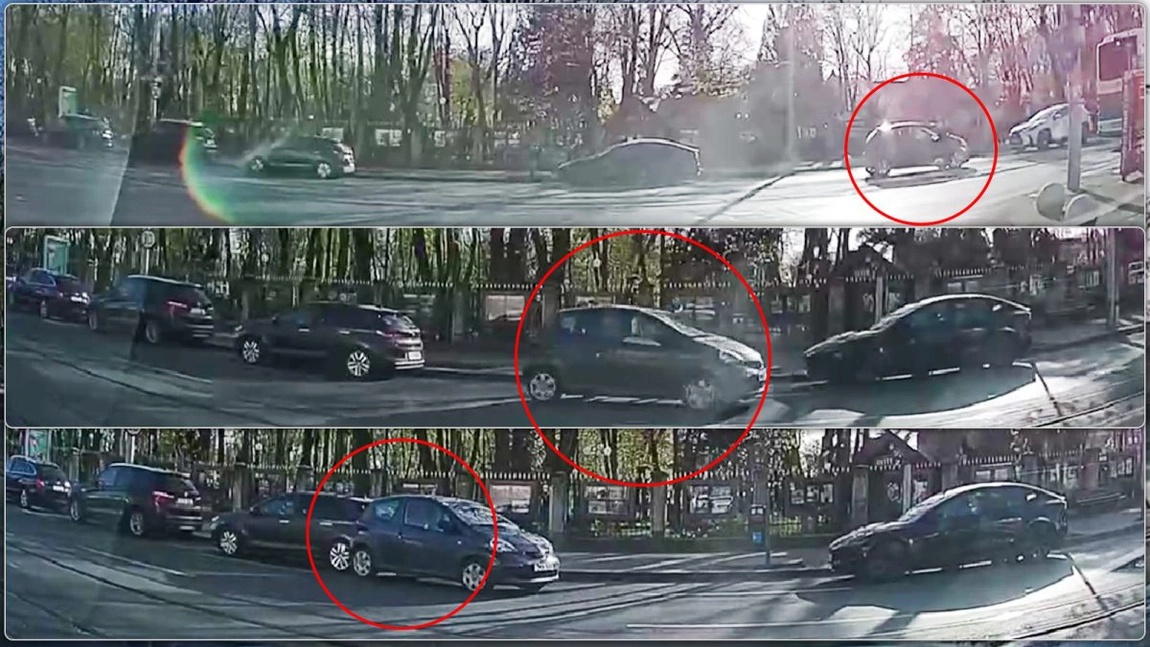 Accident bizar pe bulevardul Carol I, în Copou! O mașină a ajuns în mijlocul străzii, deși nimeni nu era la volan