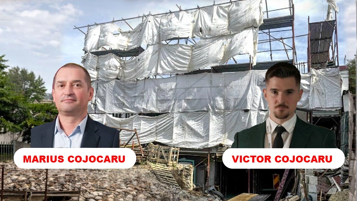 Patronul de la Grup Construcții Est, Marius Cojocariu a demolat ilegal o vilă în centrul Iașului! Unde este poliția?