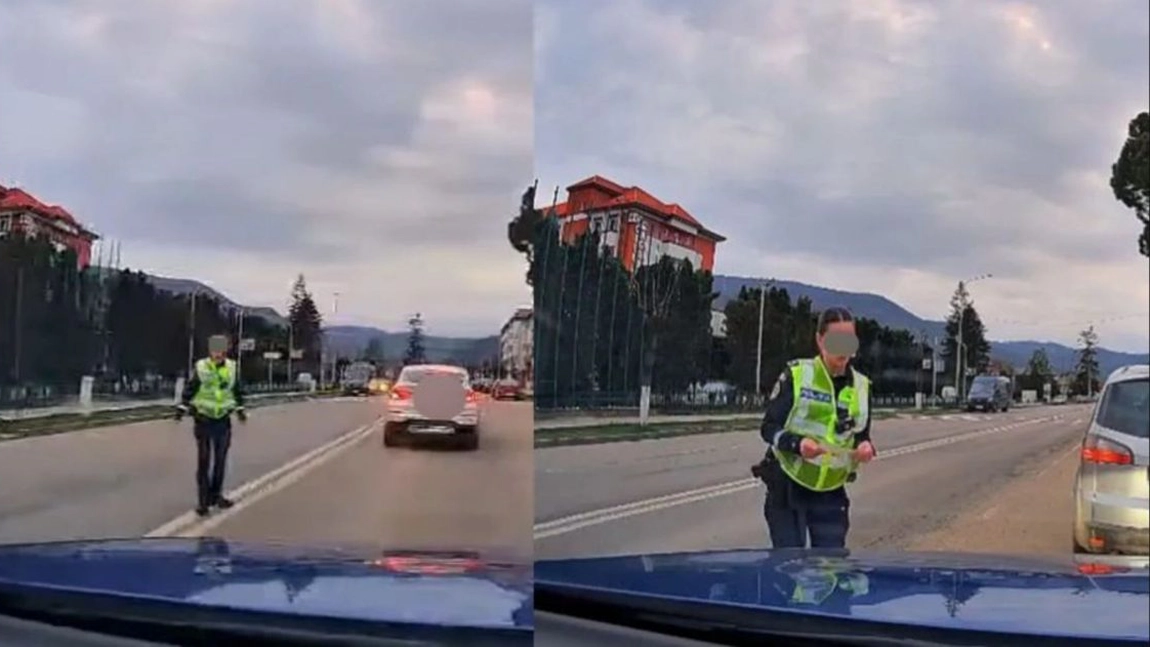 Polițistă de la Rutieră anchetată de superiori. Cazul are legătură cu sancționarea controversată a unui șofer