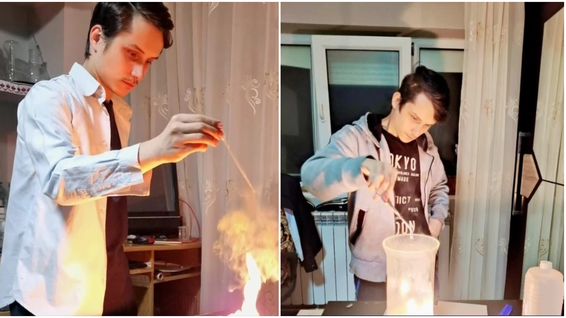 Experimentele chimice l-au dus în arest pe un tânăr din Galați