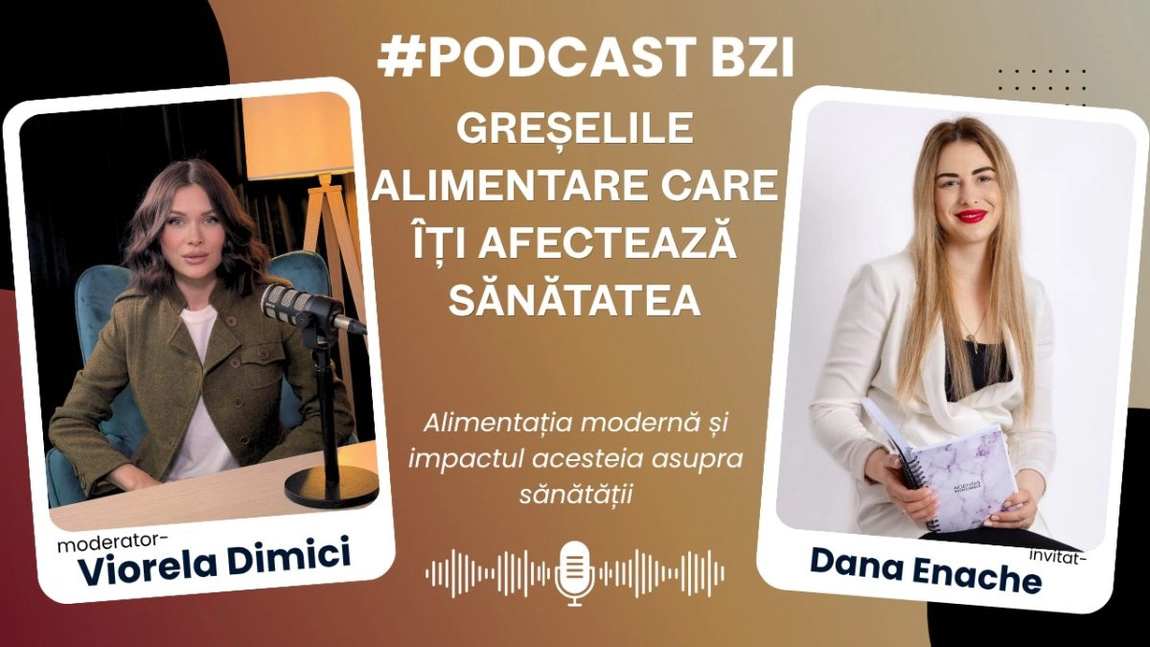 LIVE VIDEO - Dana Enache, antreprenoare, fondatoarea Essentia Clinic, greșelile alimentare care îți afectează sănătatea