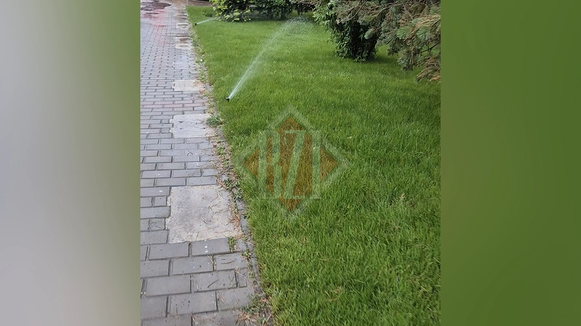 Primăria Iași are prea mulți bani și udă iarba și când plouă. Aspersoarele din Nicolina funcționează indiferent de condițiile meteo