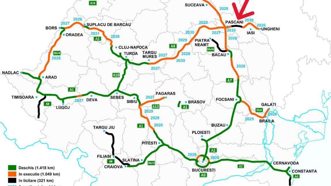 CNIR refuză să facă publică oferta Danlin pentru Autostrada A8. Documentele au fost declarate confidențiale, iar licitația este contestată