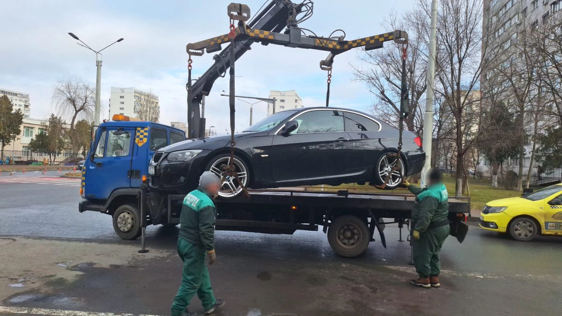 Polițiștii locali primesc încă o autospecială pentru ridicarea mașinilor din oraș! Zilnic sunt preluate zeci de autoturisme de pe străzi