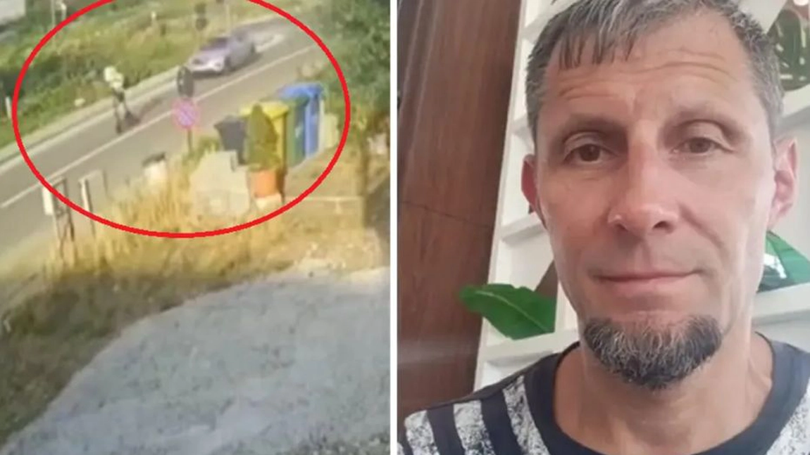 El este șoferul care a intrat intenționat cu mașina într-un copil pe trotinetă electrică! Este cercetat pentru tentativă de omor