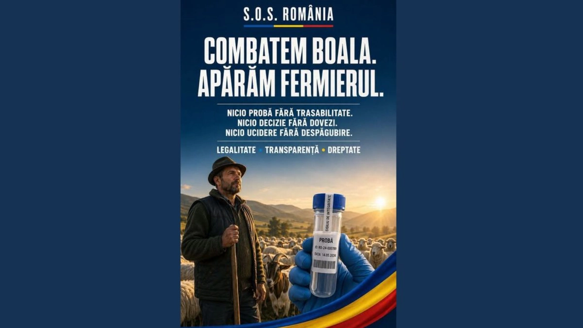 Av. Eurodeputat Diana Iovanovici-Șoșoacă cere transparență în gestionarea focarelor de variolă ovină și pesta micilor rumegătoare