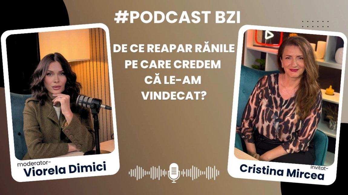 LIVE VIDEO - Cristina Mircea, antreprenoare și terapeut: De ce reapar rănile pe care credem că le-am vindecat?