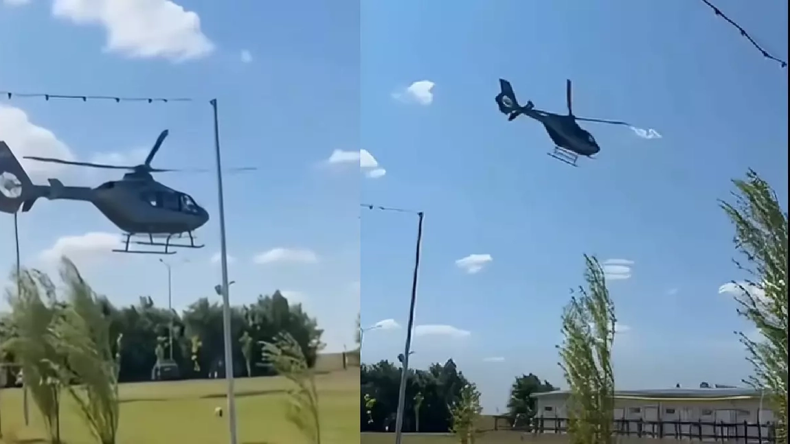 A trimis un elicopter pentru a-și lua fiica de la un centru de echitație din Constanța. Aterizarea fără aprobare s-a lăsat cu pagube și dosar penal