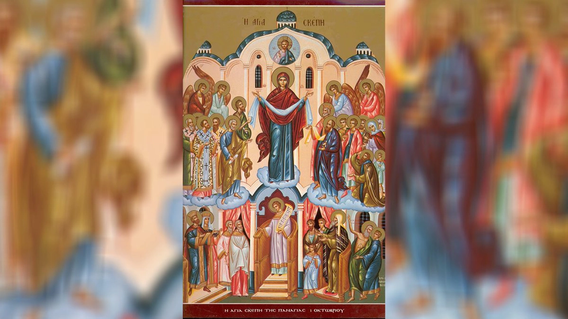Acoperământul Maicii Domnului – sărbătoare pe 1 octombrie! Povestea vedeniei din Biserica Vlaherne și rugăciunea Maicii Domnului pentru oameni