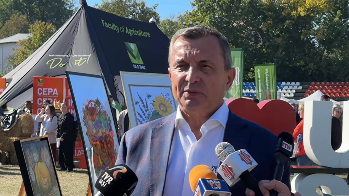 Studioul Mobil BZI LIVE la Zilele Recoltei 2026 organizate de USV Iași! Interviuri speciale cu rectorul instituției prof. univ. dr. Gerard Jităreanu și echipa organizatorică - VIDEO