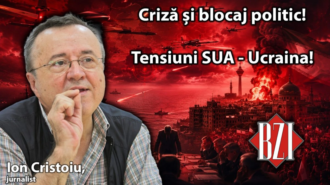 LIVE VIDEO - Studio-Analiză BZI LIVE permanent cu maestrul Ion Cristoiu, celebrul și consacratul jurnalist! De la formarea noului Executiv la situația tensionată națională și internațională