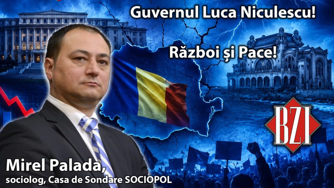 LIVE VIDEO - Studio-Analiză BZI LIVE special cu invitatul permanent Mirel Palada, sociolog, Casa de Sondare SOCIOPOL