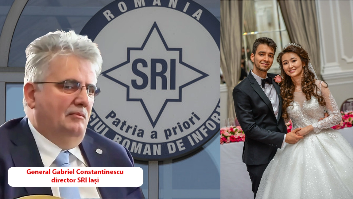 BZI a avut dreptate! SRI nu neagă breșa de securitate creată de Gabriel Constantinescu, prin nunta fiului său cu fiica unui general KNB - KGB!