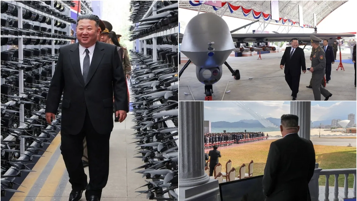 Coreea de Nord își intensifică programul militar cu drone kamikaze și rachete. Kim Jong Un cere superioritate absolută