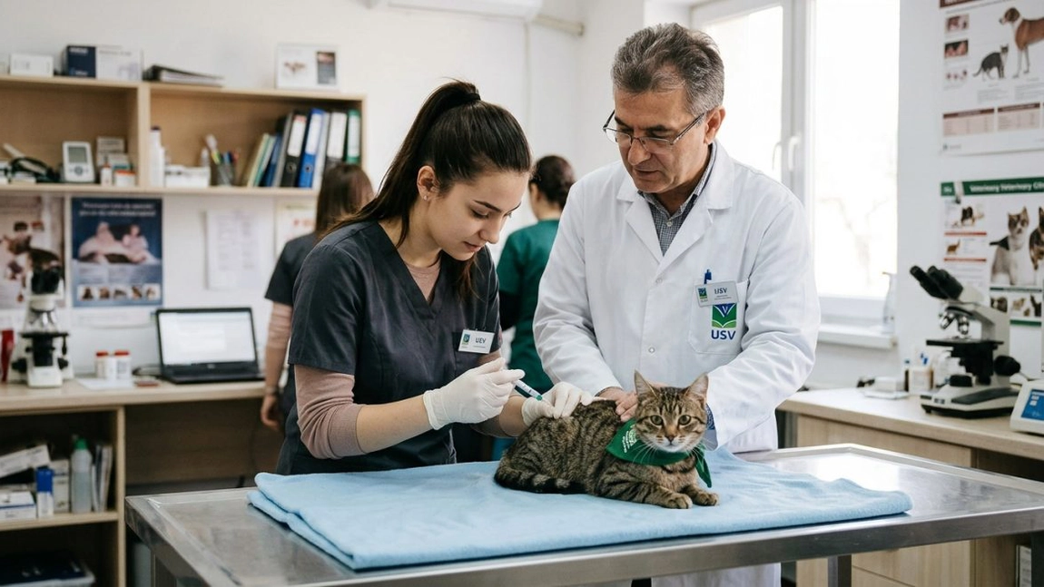 USV Iași deschide programările pentru campania de vaccinare gratuită a animalelor de companie „USV CU TINE”