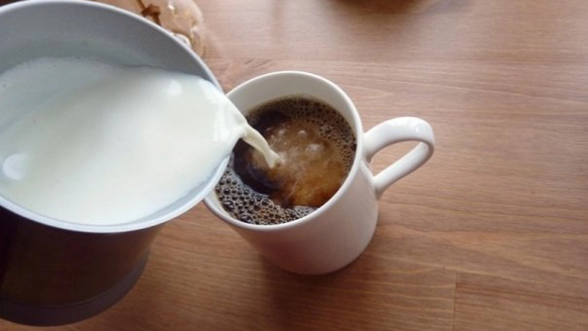 Laptele si cafeaua sunt hoti de calciu. Descopera 9 alimente care iti scot calciul din oase
