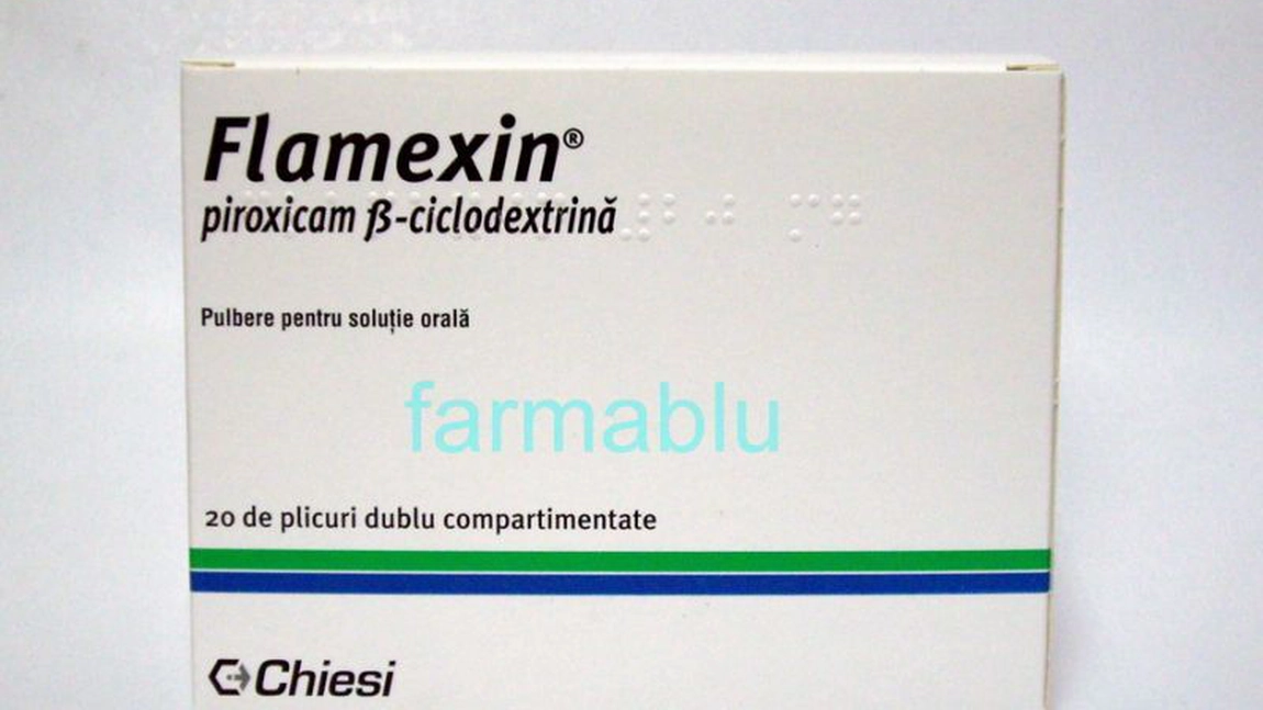Flamexin, comprimate - antiinflamator, antialgic, antireumatic nesteroidian