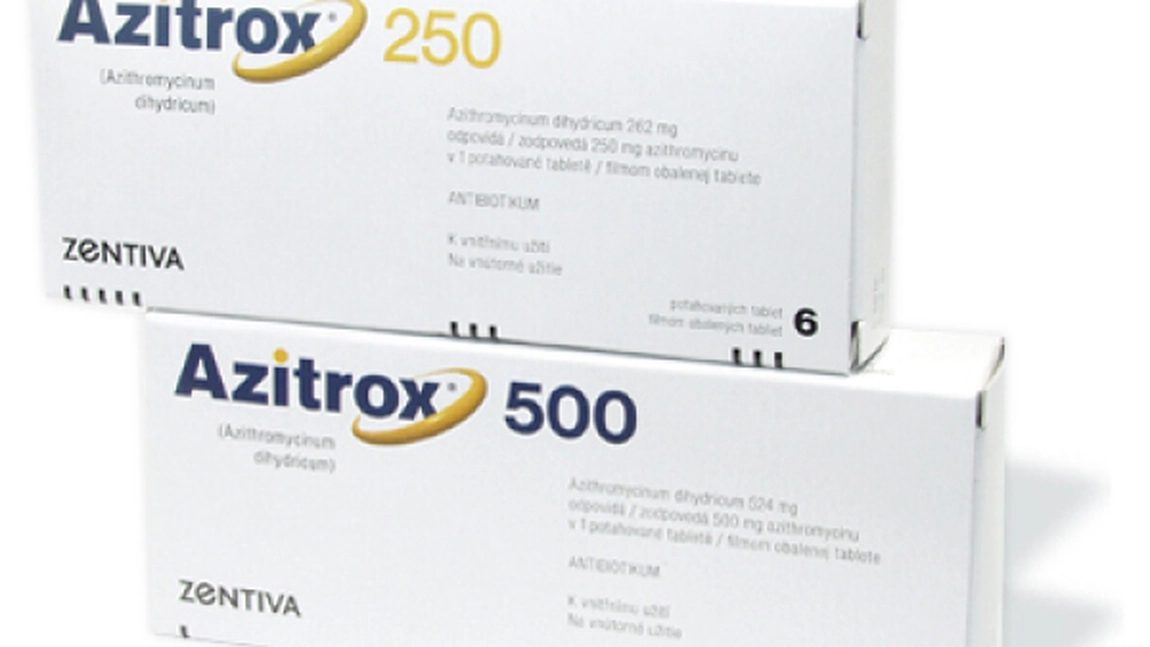 Azitrox, comprimate filmate