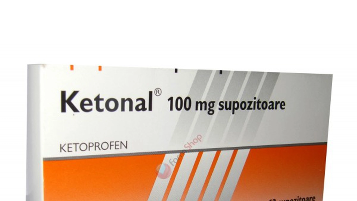 Ketonal, supozitoare - pentru atenuarea unor sindroame dureroase, pentru tratamentul simptomatic al afectiunilor reumatice inflamatorii, degenerative si metabolice