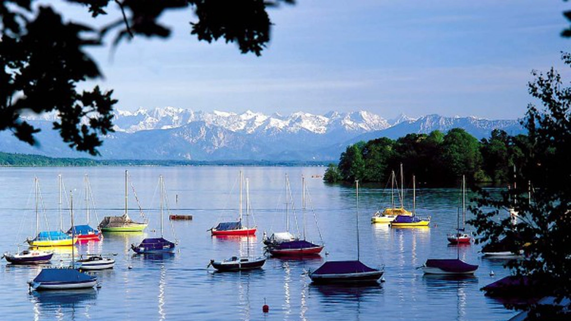 Un loc pitoresc din Bavaria: Lacul Starnbergsee (Starnberg) - FOTO
