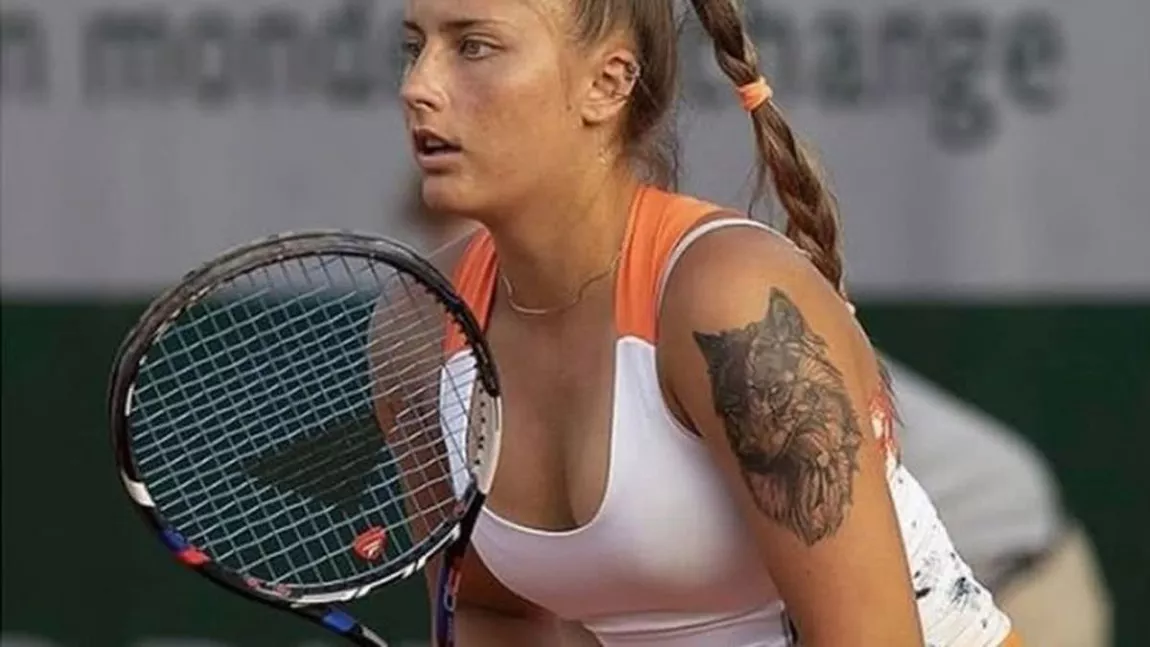 Noua speranță a tenisului românesc, ieșeanca Andreea Prisăcariu, are 21 de tatuaje și a câștigat al treilea titlu ITF din carieră