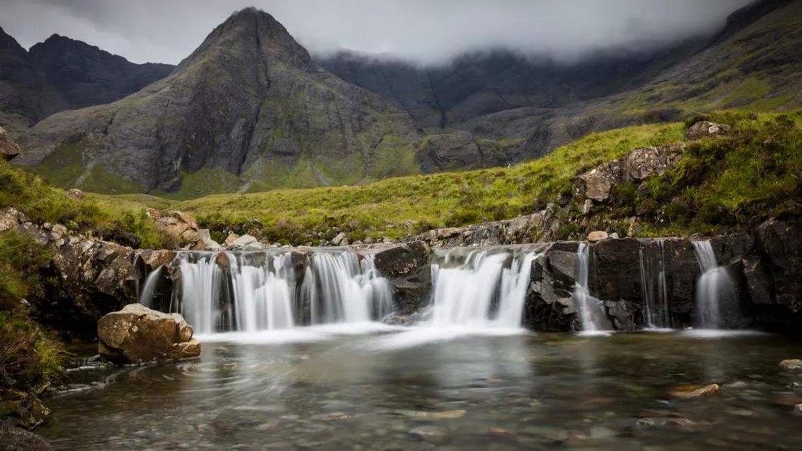 Fairy Pools din Insula Skye, cunoscute sub numele de 