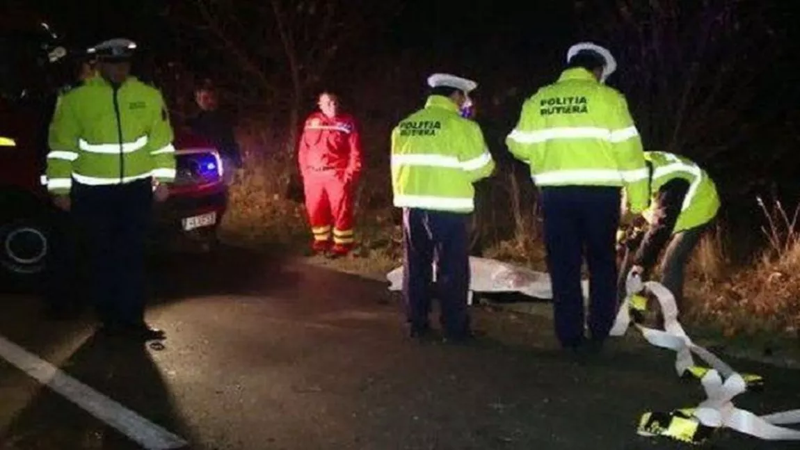 Moartea a venit sub formă de BMW în noaptea de Crăciun. Un ieșean a fost spulberat de un bolid la Vânători, lângă Iași. A murit în drum spre spital