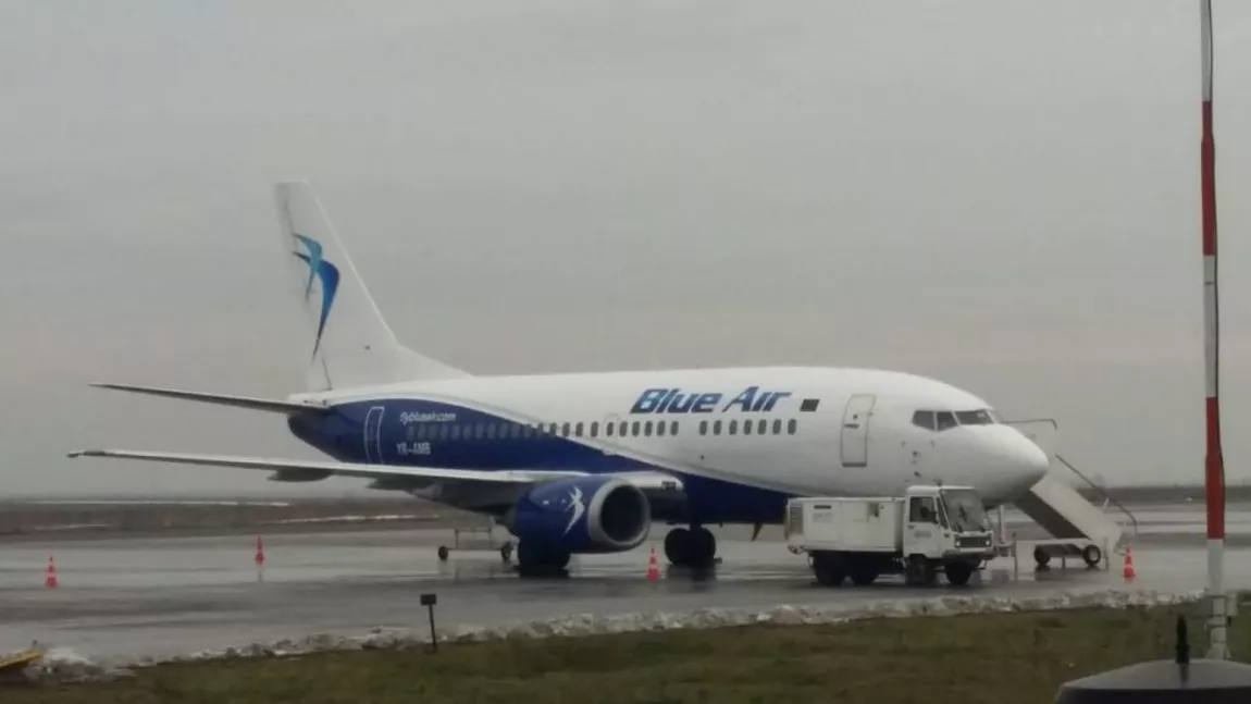 Compania Blue Air anulează peste 60 de zboruri. Cursa Iaşi - Torino, afectată
