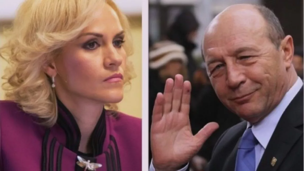 Traian Băsescu, atac dur la adresa Gabrielei Firea: ”Uitaţi-vă la faţa ei. E schimonosită de ură, de răzbunare.”