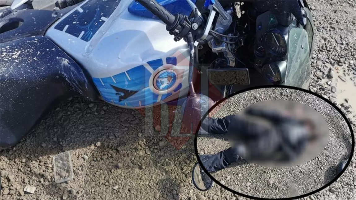 Accident rutier mortal în localitatea Miroslovești din Iaşi. Un motociclist a intrat pe contrasens și s-a izbit de o mașină (EXCLUSIV)