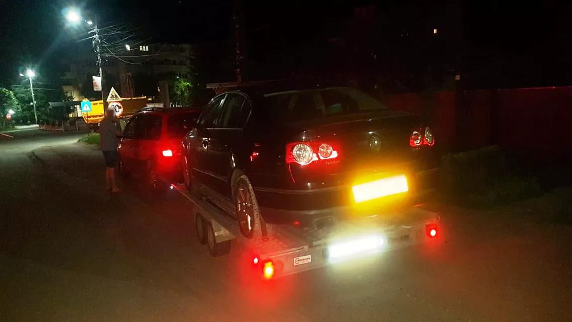 Ieşean depistat la volan, cu permis de conducere necorespunzător - FOTO