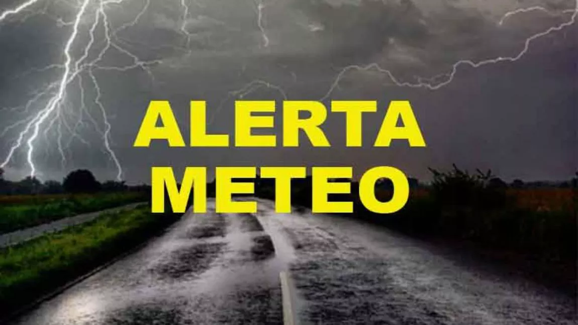 Alertă meteo în România, cu un cod portocaliu de vreme instabilă! Furtunile se fac simţite în jumătate de ţară