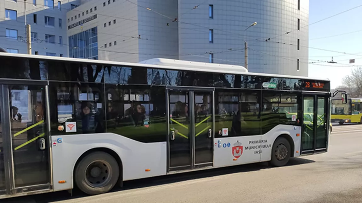 Schimbări în transportul public din municipiul Iaşi. Se suplimentează autobuzele şi tramvaiele pe mai multe trasee din oraş