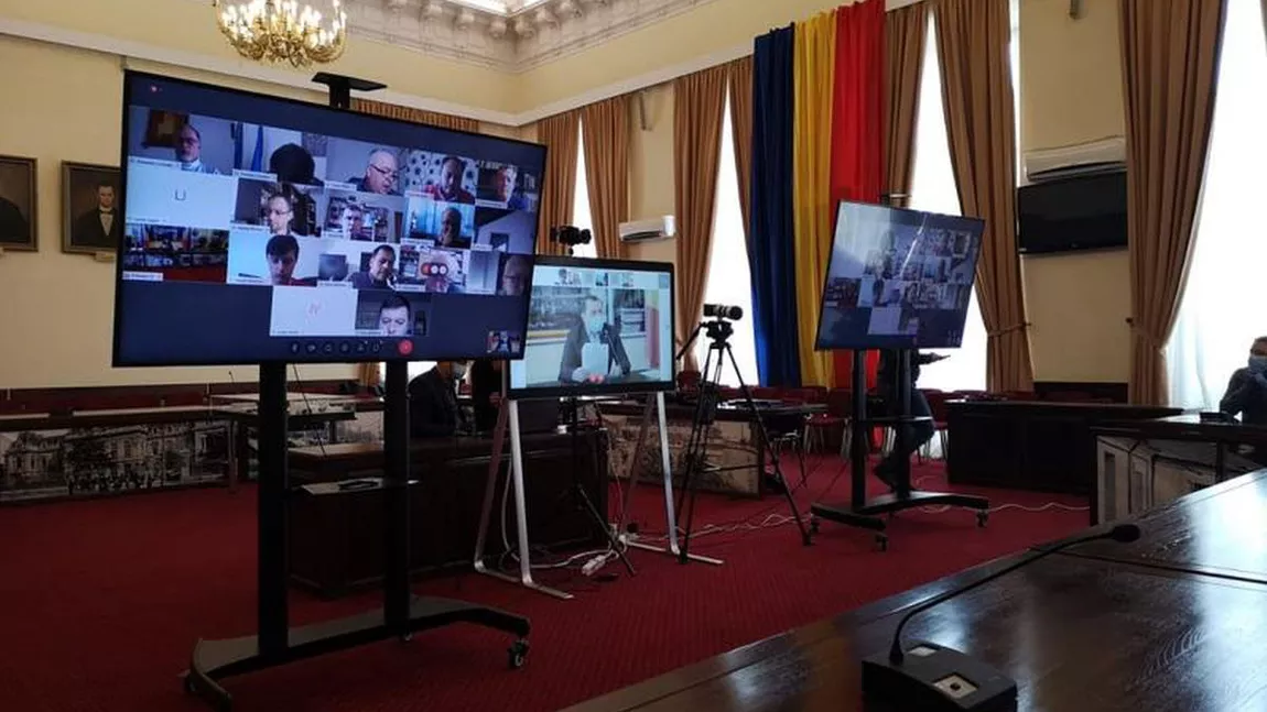 Ultima ședință de plen la Consiliul Local din mandatul 2016-2020. Iată lista proiectelor discutate la Palatul Roznovanu
