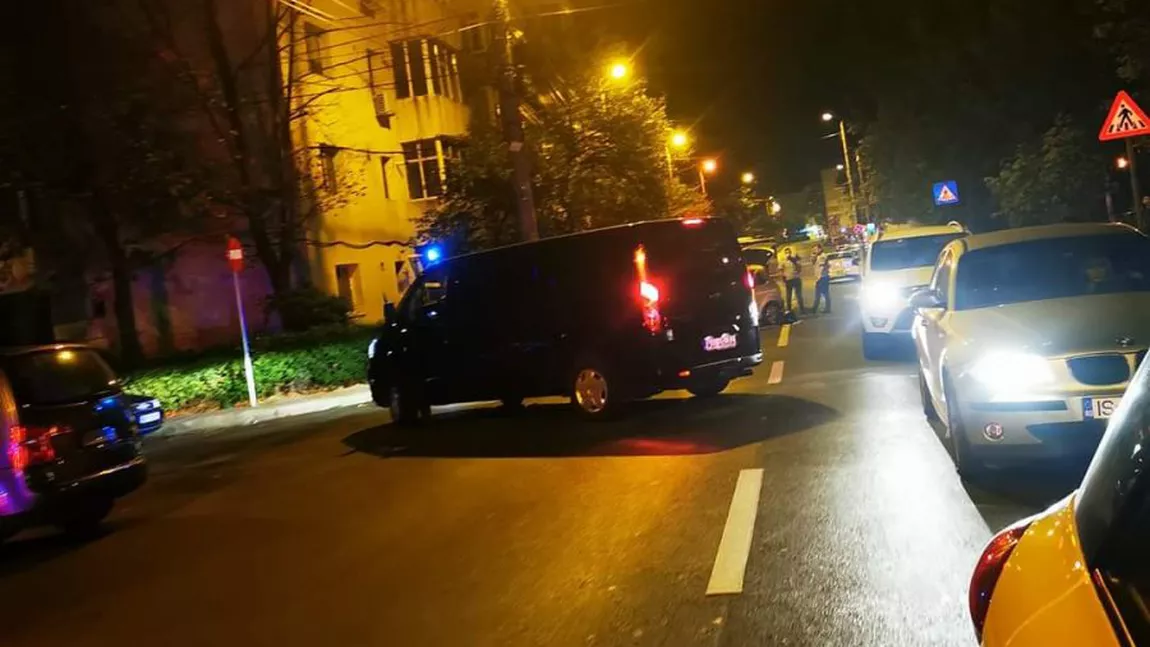 Momentul în care este prins fugarul care a pus în alertă poliția din Iași - Exclusiv, Video