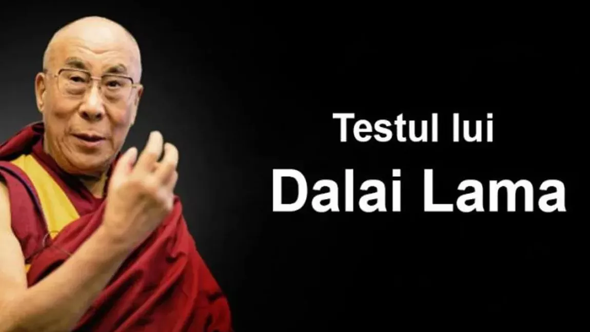 Cel mai scurt test de personalitate - Testul lui Dalai Lama