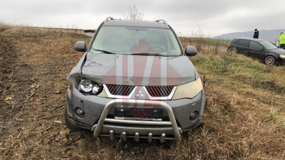 Autoturismul implicat în accidentul rutier mortal de la Lețcani a fost găsit abandonat pe un câmp - FOTO/ VIDEO/ EXCLUSIV