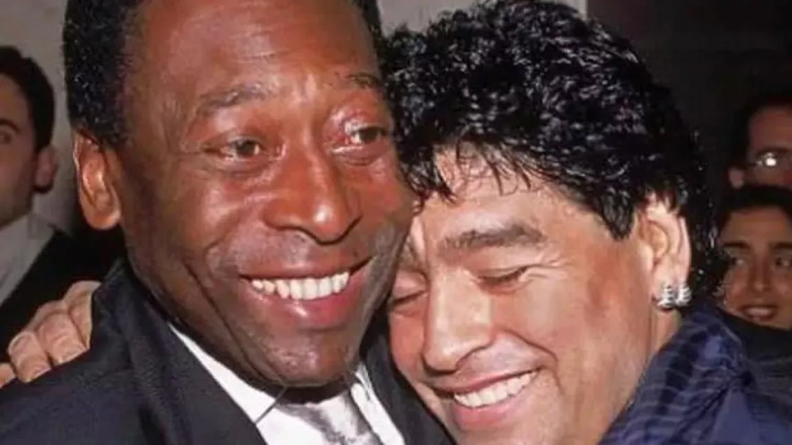 Pele, mesaj emoționant pentru Diego Maradona: „Eşti incomparabil. Te iubesc, Diego”