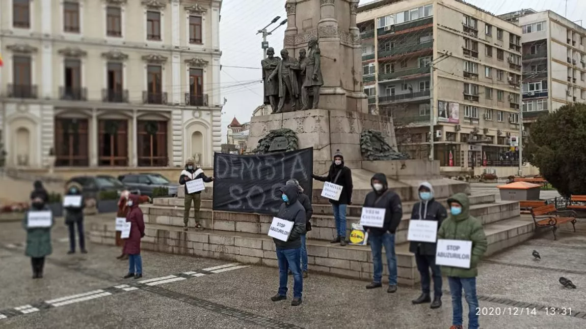 Protestele angajaţilor ONRI continuă. Marius Aftaragaci: „Să sperăm că acest coşmar se va încheia”