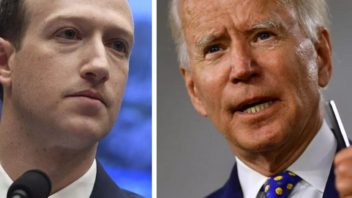 Joe Biden, președintele SUA, şi Mark Zuckerberg nu se înţeleg! Președintele ar putea revoca o lege care ar aduce pagube importante pentru Facebook