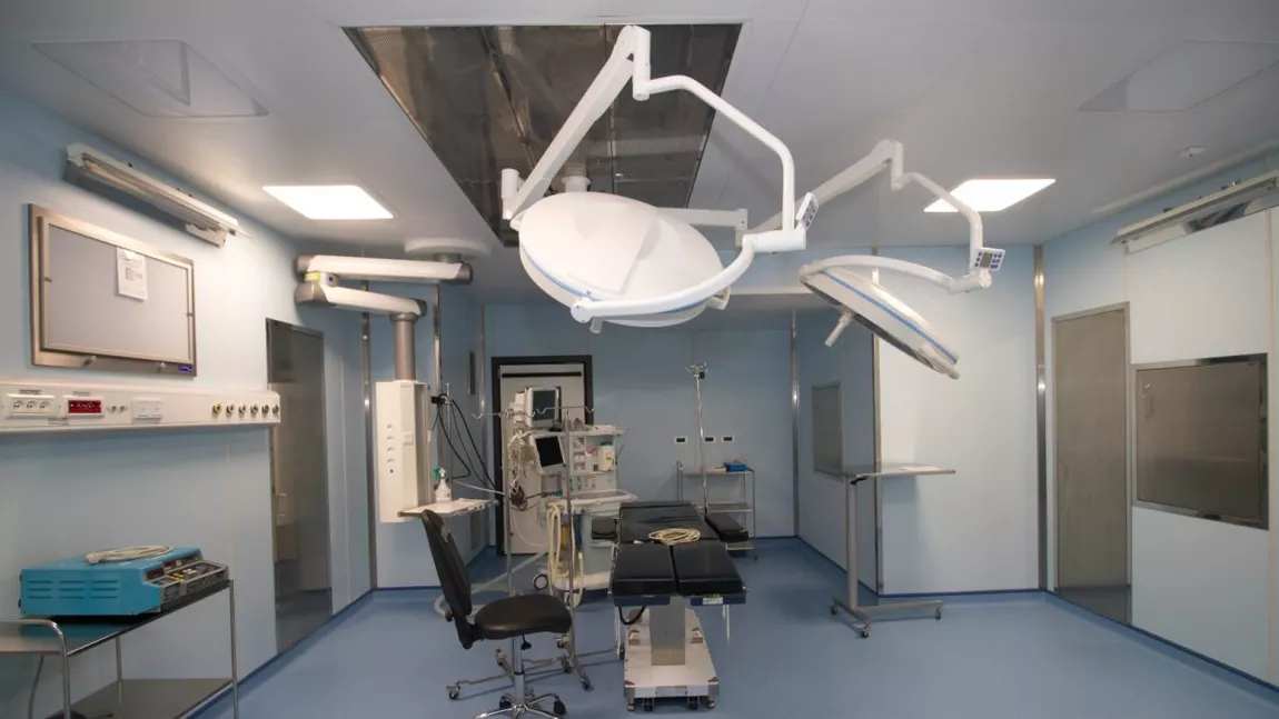 Bloc operator complet nou, realizat conform standardelor europene, la Spitalul Clinic „Dr. C. I. Parhon” din Iași