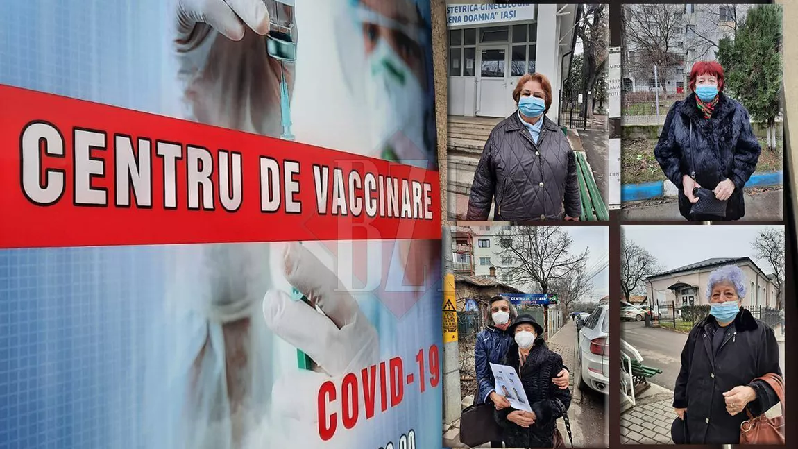 Ieșenii respiră ușurați după ce ies din centrele de vaccinare anti-COVID-19. Cu gândul că au făcut pasul important pentru a reveni la viața dinainte de pandemie, oamenii așteaptă ziua rapelului