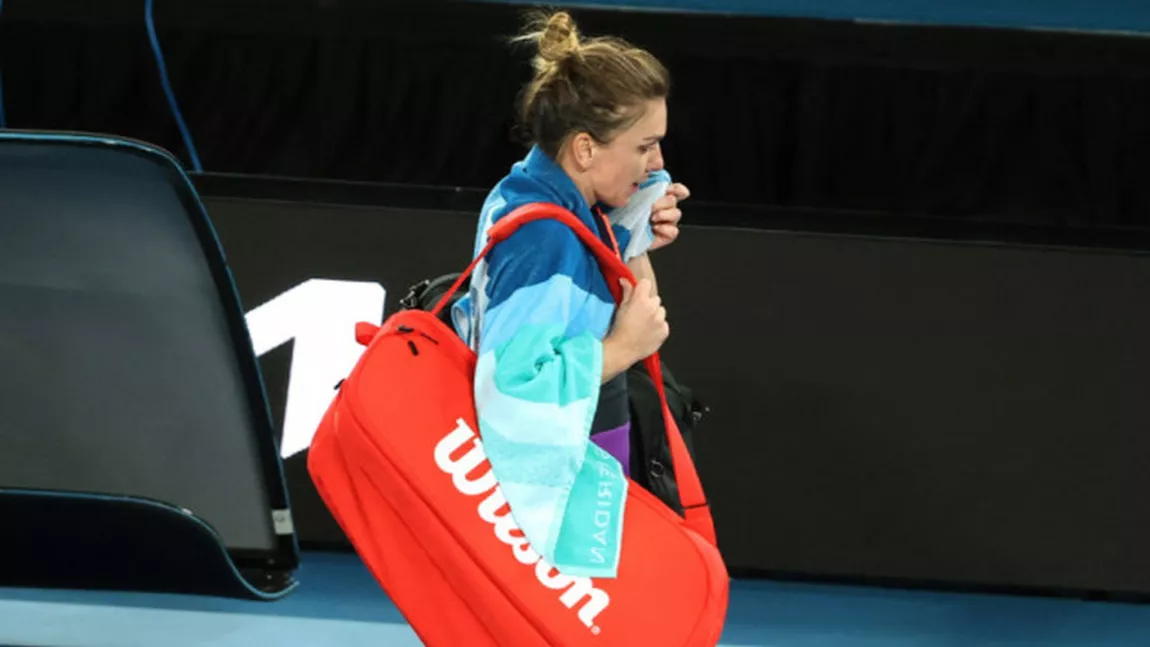 Ce scriu americanii despre accidentarea Simonei Halep. 