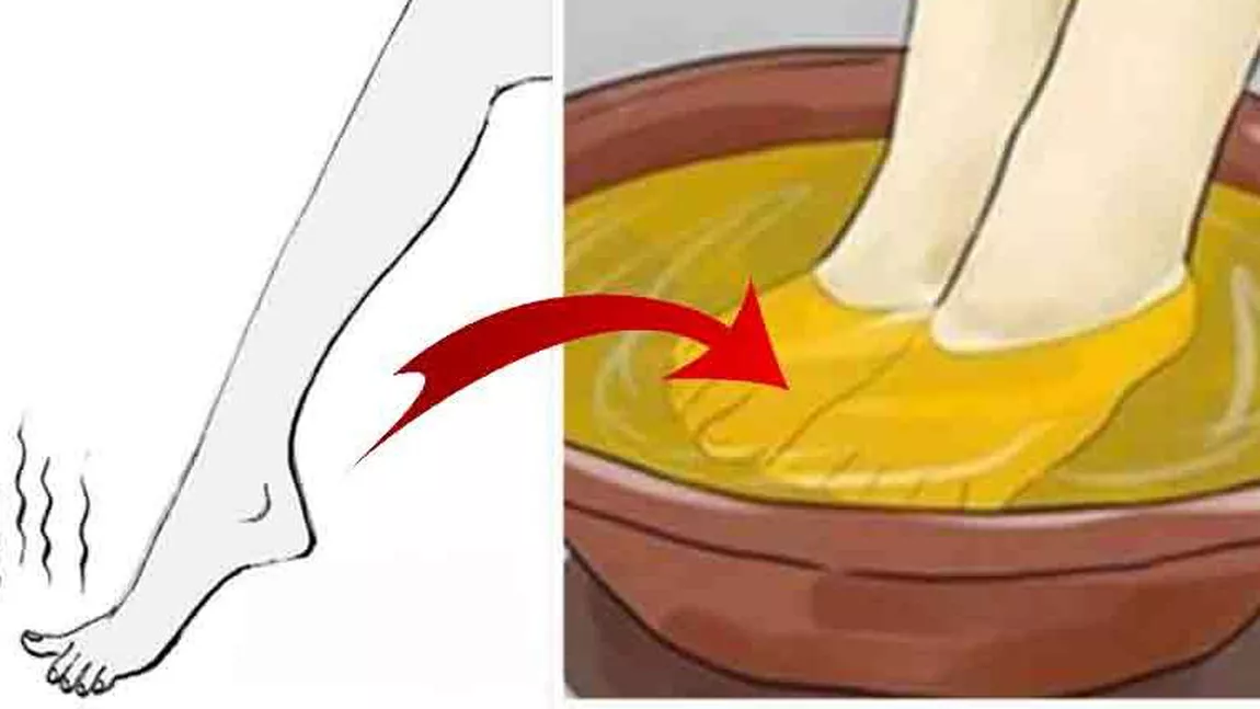 Metode naturiste de a scăpa de mirosul picioarelor