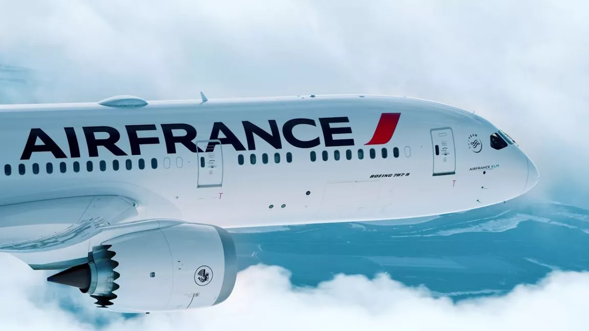 Compania aeriană Air France va opera 17 zboruri săptămânale Bucureşti – Paris din luna iulie a acestui an