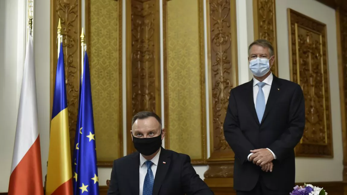 Declarația de presă comună a președintelui României, Klaus Iohannis, și a președintelui Republicii Polone, Andrzej Duda - LIVE VIDEO