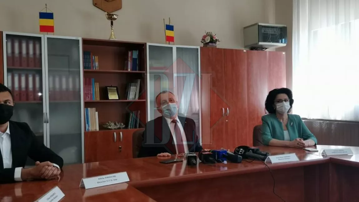 Ministrul Educației a ajuns la Iași. Prof. Univ. Dr. Mihai Sorin Cîmpeanu s-a întâlnit cu reprezentanții care coordonează cel mai important sistem de învățământ preuniversitar din România, după București