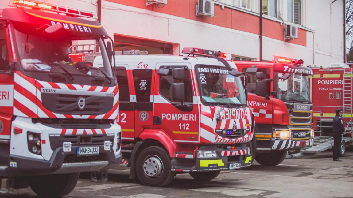 Fenomen! Tot mai multe autoturisme, cuprinse de flăcări în județul Iași! Pompierii ieșeni au intervenit în trei cazuri, în doar câteva ore!