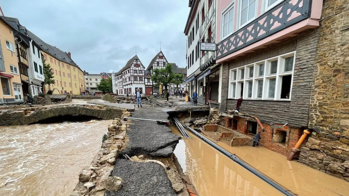 Inundații devastatoare în vestul Europei. Bilanțul a depășit 170 de morți- VIDEO