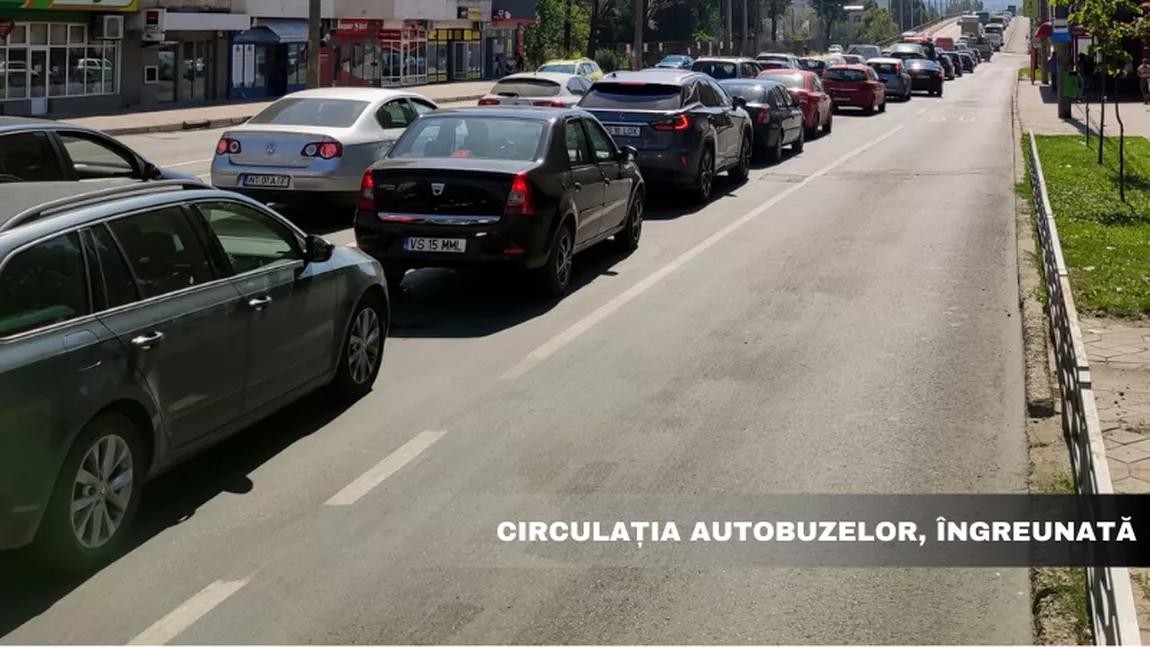 Circulația autobuzelor care tranzitează zona Pasarelei Bucium, îngreunată. Cauza: lucrări tehnice în zona Institutului de Psihiatrie „Socola” Iași